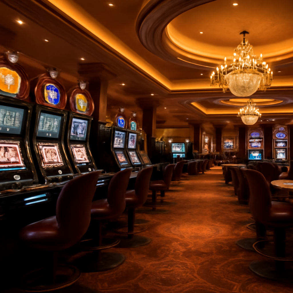 Casino interior atmosphere Ignition App